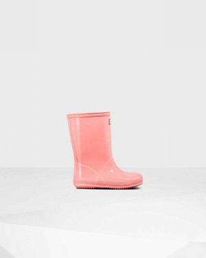 Galochas Hunter Original First Classic Criança Rosa | 165327632