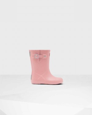 Galochas Hunter Original First Flat Sole Criança Rosa | 37520745