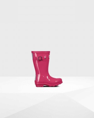 Galochas Hunter Original Little Criança Rosa | 913264657