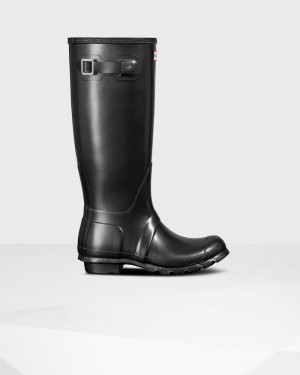 Galochas Hunter Original Pearlized Tall Feminino Pretas | 9804390