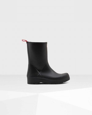 Galochas Hunter Original Play Insulated Mid-Height Masculino Pretas | 668472448