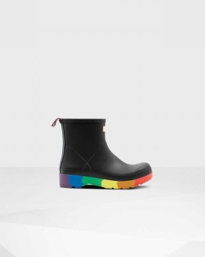 Galochas Hunter Original Pride Play Heeled Masculino Pretas | 650744624