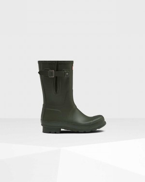 Galochas Hunter Original Short Side Adjustable Masculino Verde Oliva | 894899670