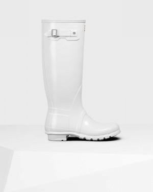 Galochas Hunter Original Tall Feminino Branco | 956518800