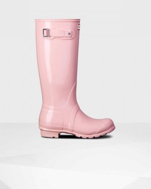 Galochas Hunter Original Tall Feminino Rosa | 990048380