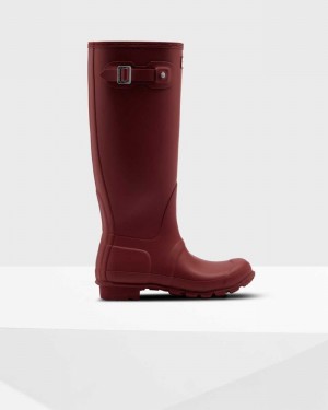 Galochas Hunter Original Tall Feminino Vermelhas | 810105880