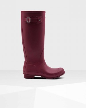 Galochas Hunter Original Tall Feminino Vermelhas | 676802086