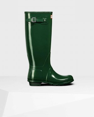 Galochas Hunter Original Tall Feminino Verdes | 402672300