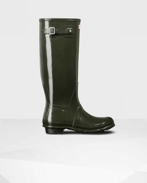 Galochas Hunter Original Tall Feminino Verde Oliva | 693536565
