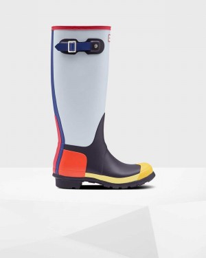 Galochas Hunter Original Tall Inside Out Feminino Cinzentas | 50888512
