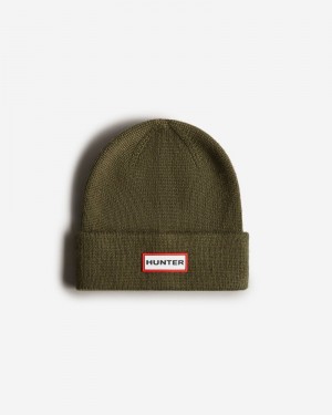Gorro Hunter Play Essential Cuff Criança Verde Oliva | 647980298