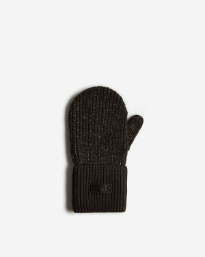 Mittens Hunter Glitter Lurex Criança Pretas | 861955216