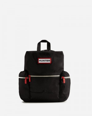 Mochilas Hunter Nylon Mini Topclip Feminino Pretas | 226572672