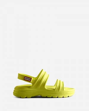 Sandálias Hunter BLOOM™ Feminino Amarelas | 75511193