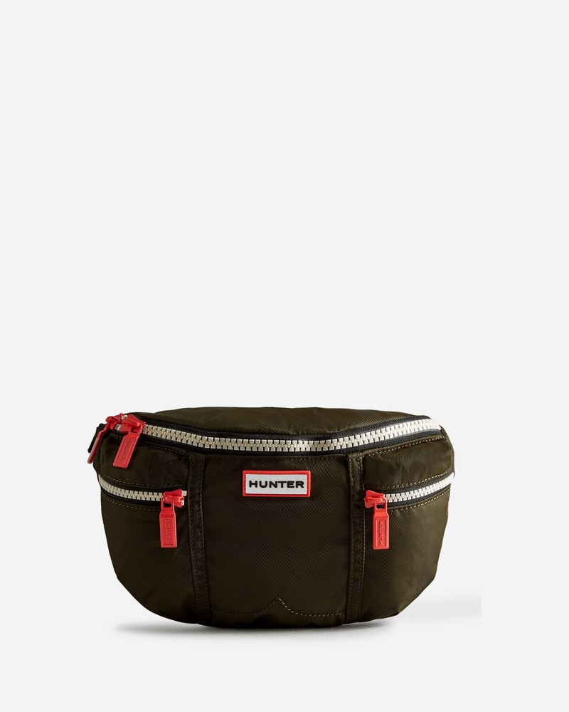 Bolsa Cintura Hunter Nylon Masculino Verde Oliva | 104802446