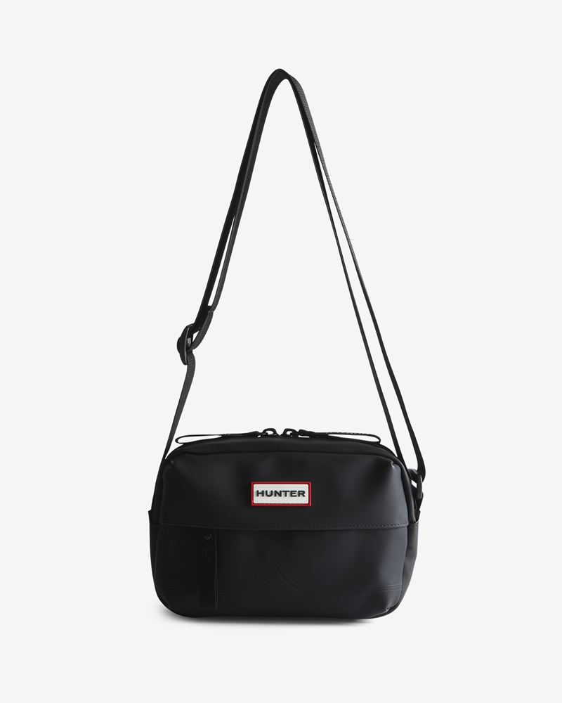 Bolsas Crossbody Hunter Rubberised Mini Feminino Pretas | 810696927