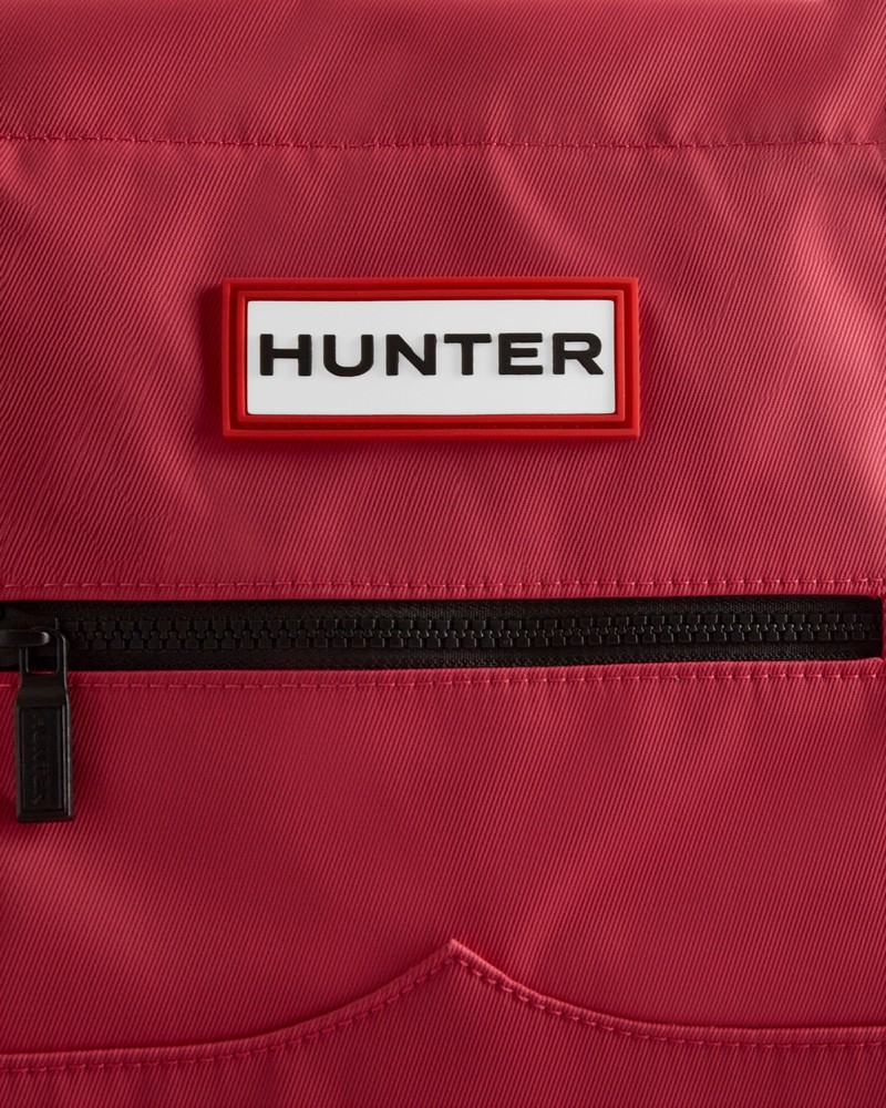 Bolsas Tote Hunter Nylon Midi Topclip Feminino Vermelhas | 694743969