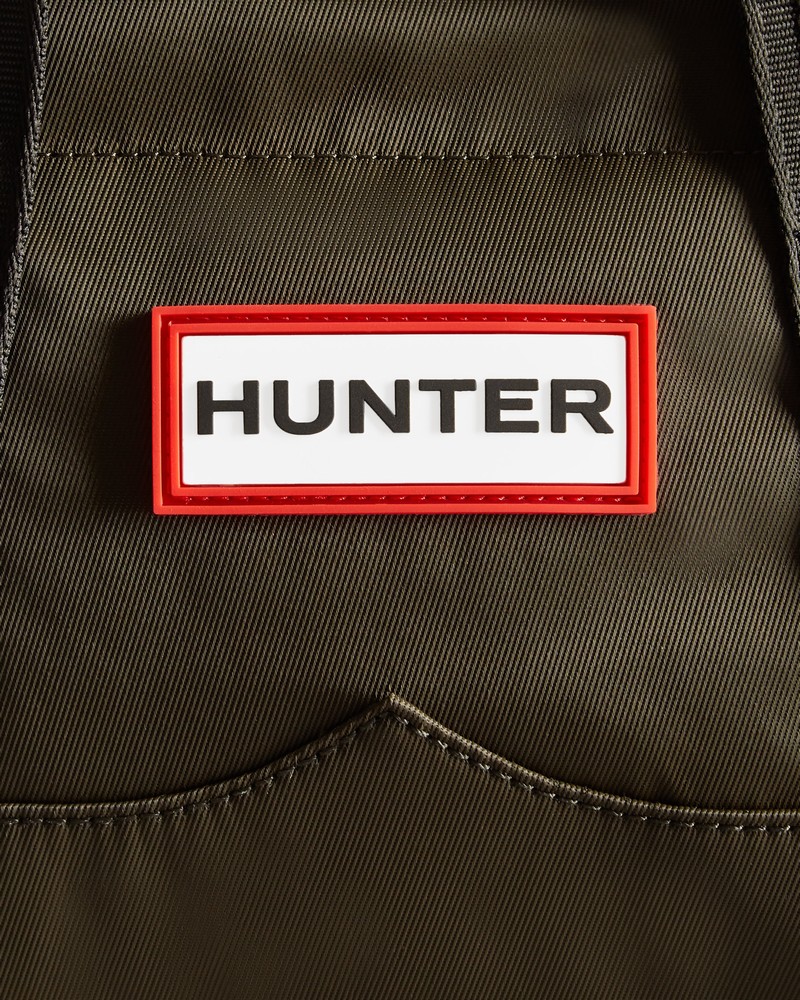 Bolsas Tote Hunter Nylon Mini Topclip Feminino Verde Oliva | 266061800