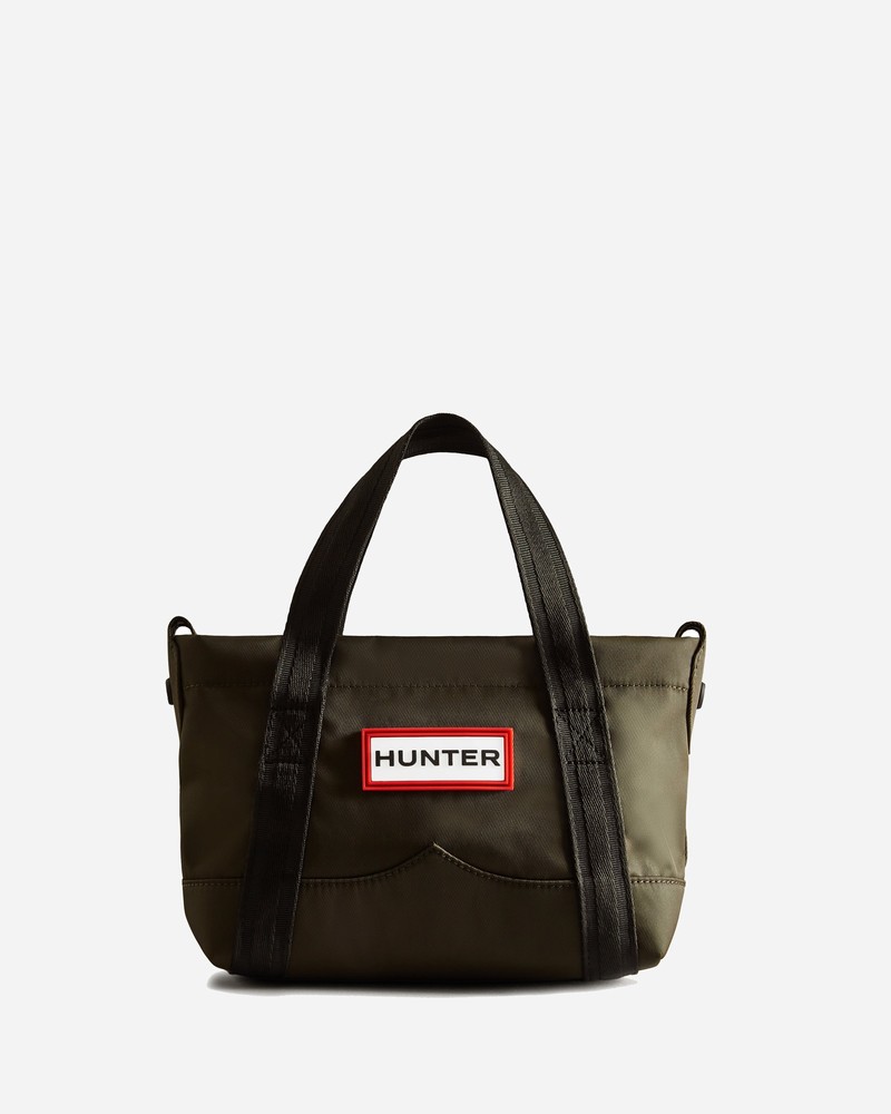 Bolsas Tote Hunter Nylon Mini Topclip Feminino Verde Oliva | 266061800