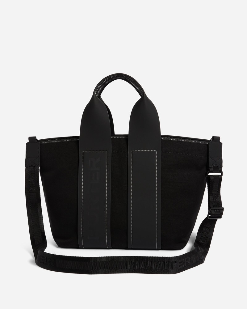 Bolsas Tote Hunter Refined Stitch Canvas Feminino Pretas | 217023562