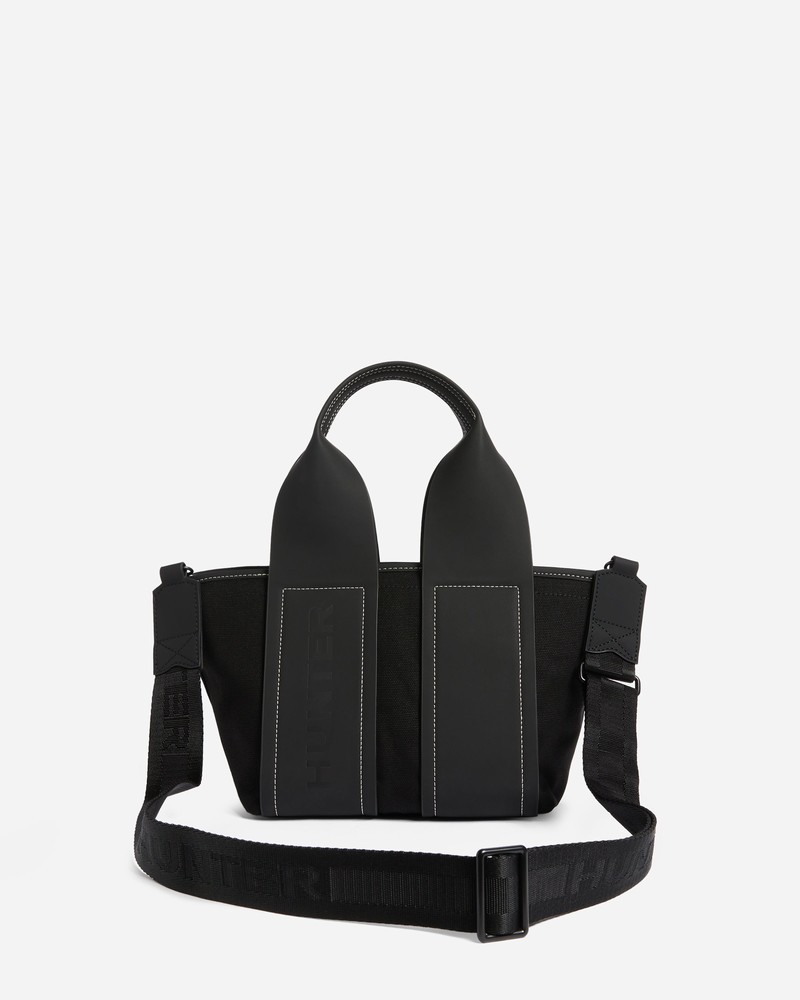 Bolsas Tote Hunter Refined Stitch Canvas Mini Feminino Pretas | 75649783