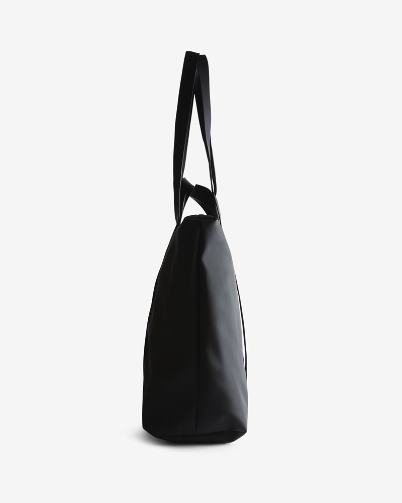Bolsas Tote Hunter Rubberised Large Feminino Pretas | 762532117