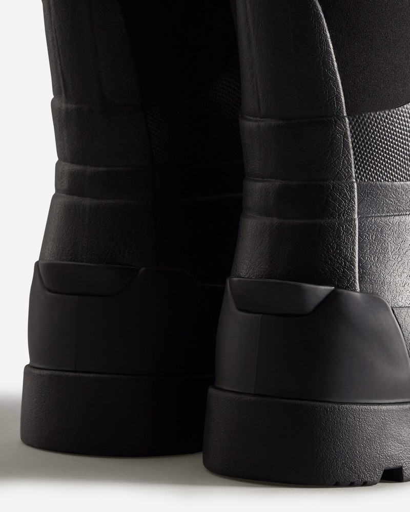 Botas Altas Hunter Balmoral Neoprene Hybrid Masculino Pretas | 645216728