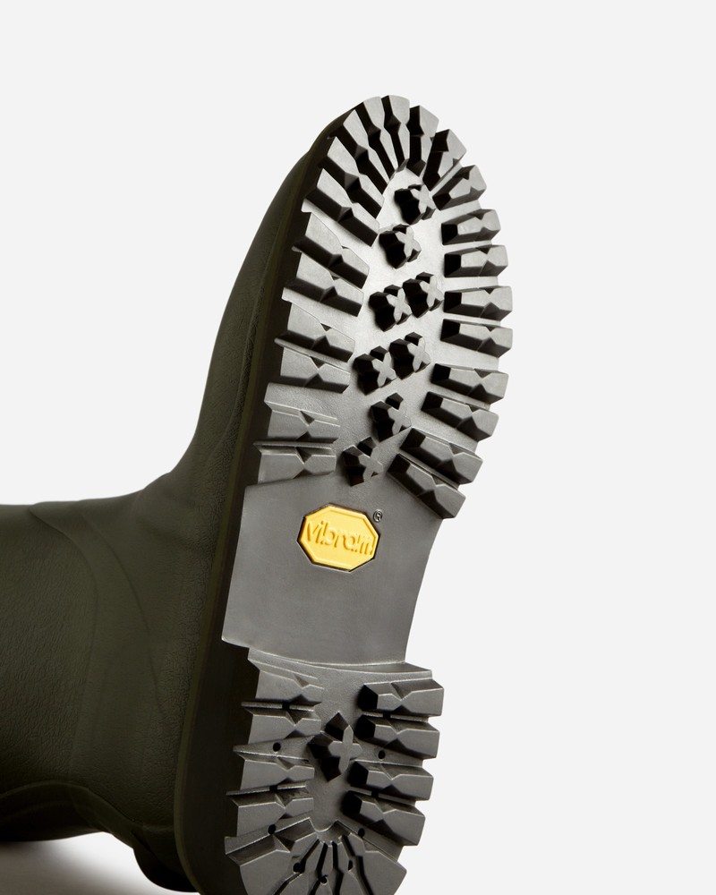 Botas Altas Hunter Balmoral Wide Commando Sole Masculino Verdes | 720113871