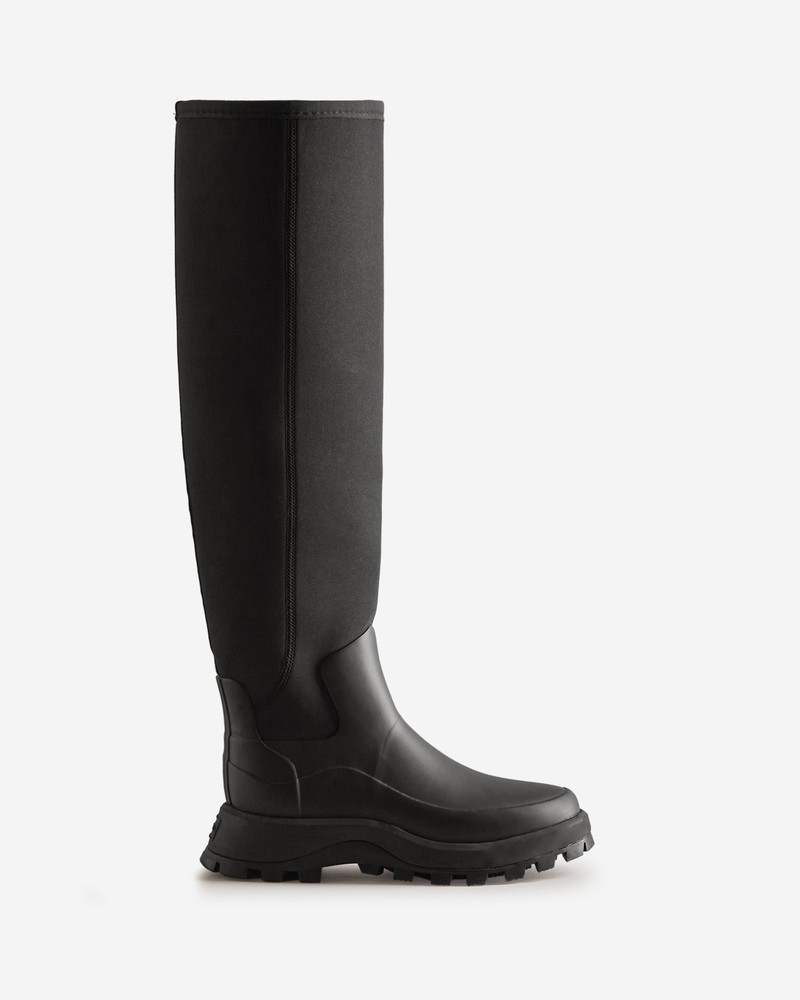 Botas Altas Hunter City Explorer Neoprene Feminino Pretas | 781864182