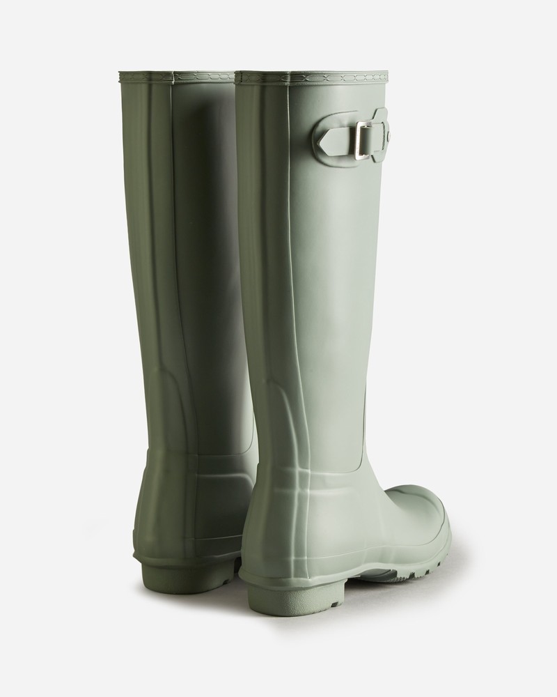 Botas Altas Hunter Original Feminino Verdes | 598429790