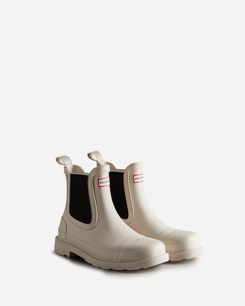 Botas Chelsea Hunter Commando Feminino Bege | 971695582