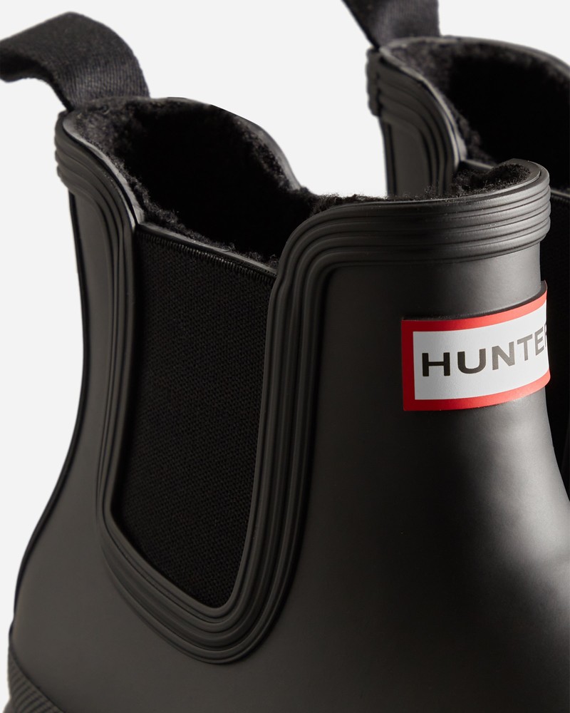 Botas Chelsea Hunter Insulated Feminino Pretas | 655465928