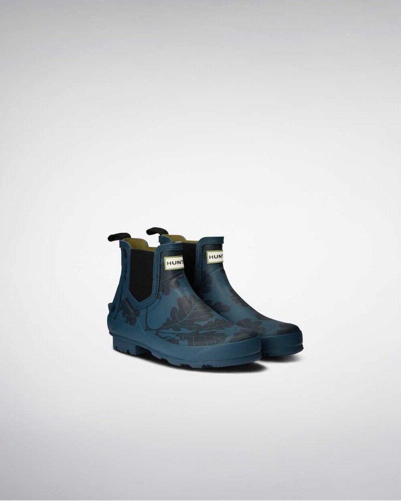 Botas Chelsea Hunter National Trust Norris Field Technical Feminino Azuis | 945934379