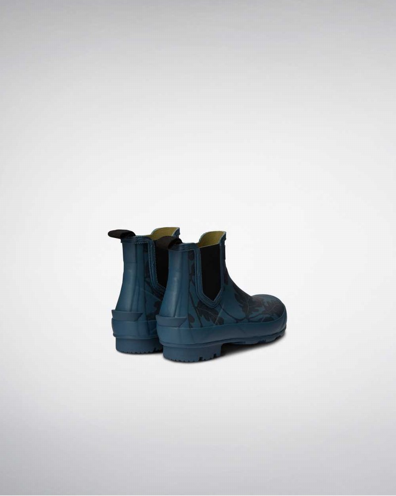 Botas Chelsea Hunter National Trust Norris Field Technical Feminino Azuis | 945934379