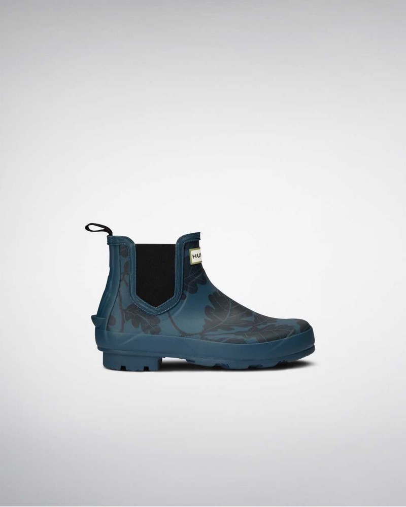 Botas Chelsea Hunter National Trust Norris Field Technical Feminino Azuis | 945934379