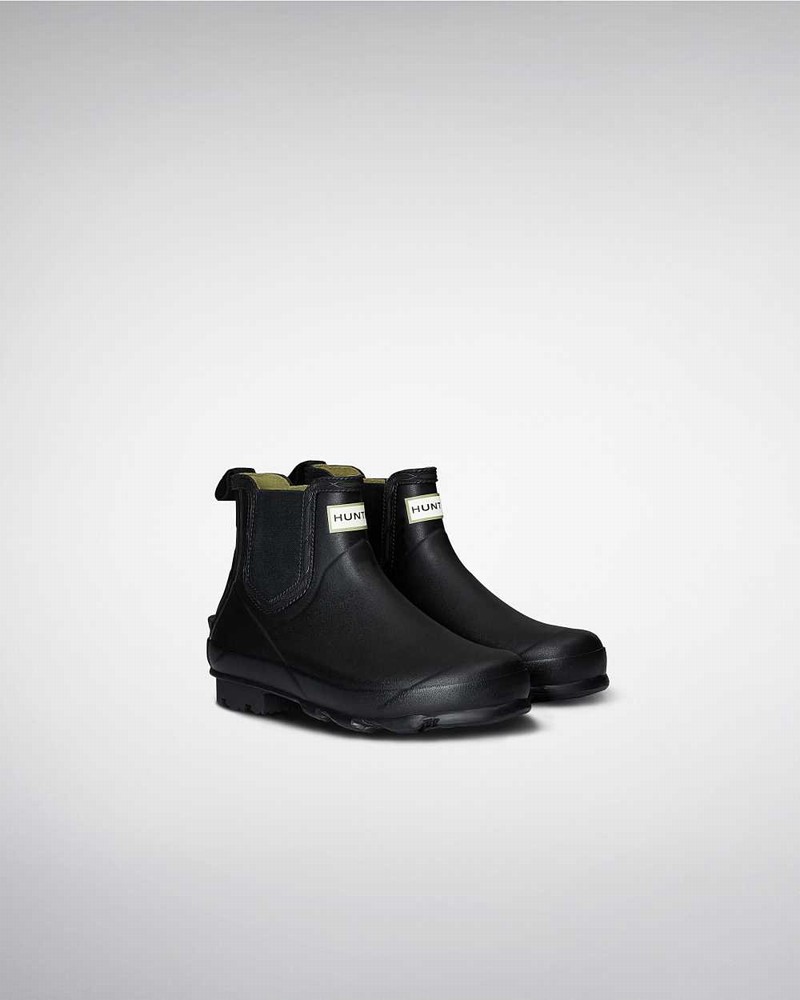 Botas Chelsea Hunter Norris Field Masculino Pretas | 623016904