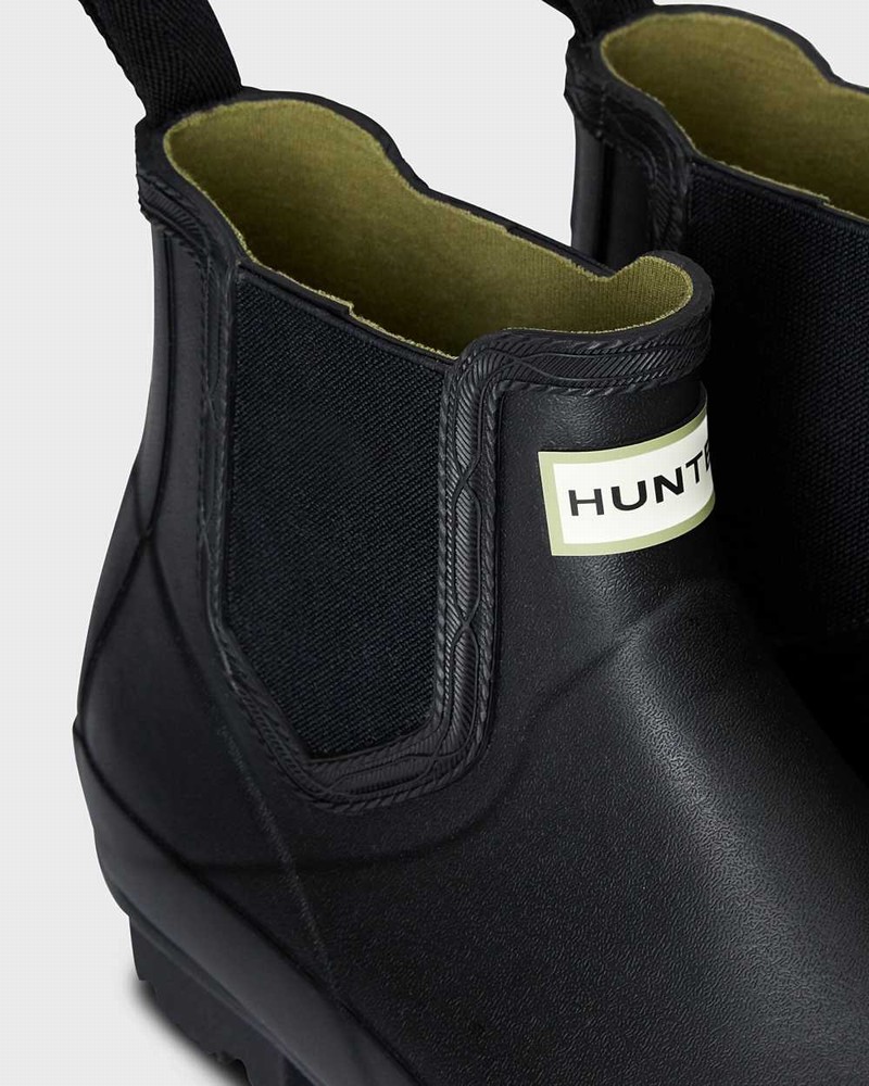 Botas Chelsea Hunter Norris Field Masculino Pretas | 623016904