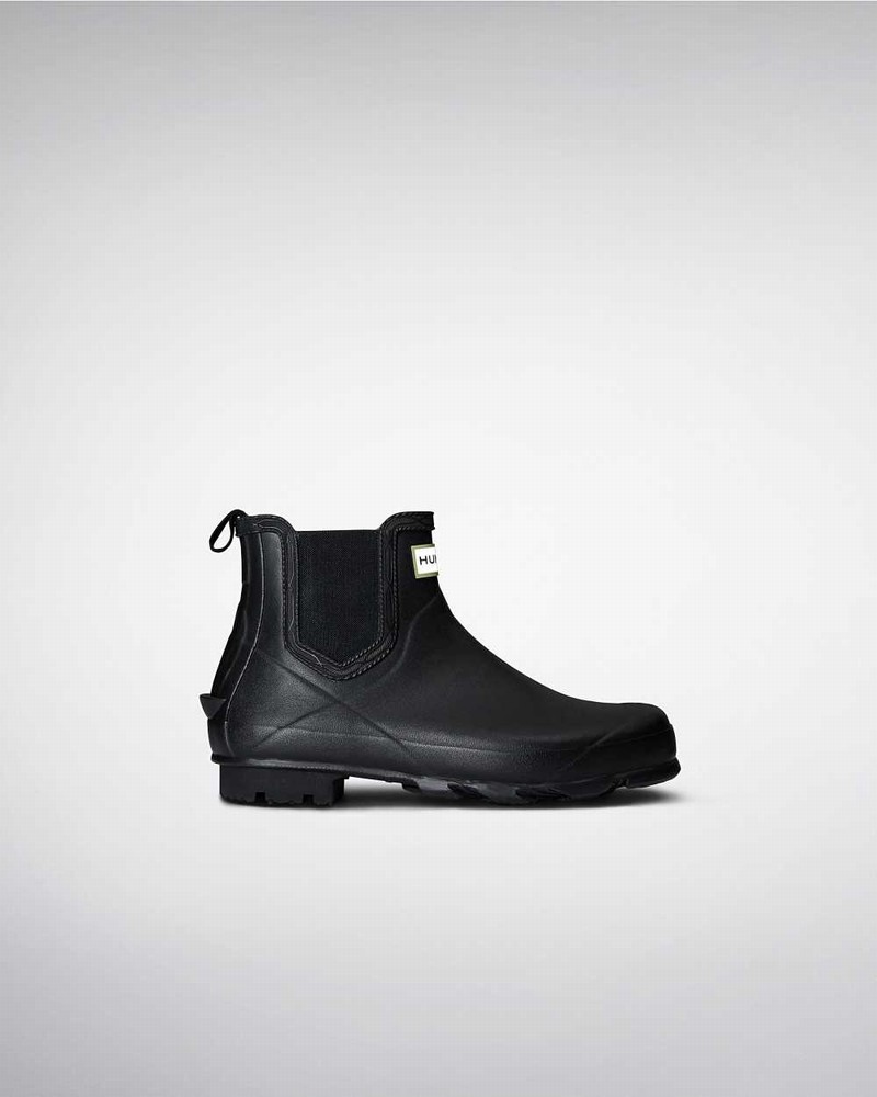 Botas Chelsea Hunter Norris Field Masculino Pretas | 623016904
