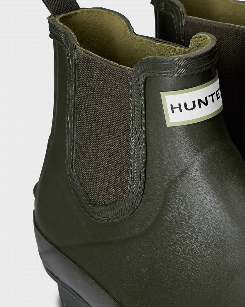 Botas Chelsea Hunter Norris Field Masculino Verde Oliva | 494198547