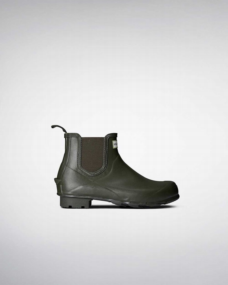 Botas Chelsea Hunter Norris Field Masculino Verde Oliva | 494198547