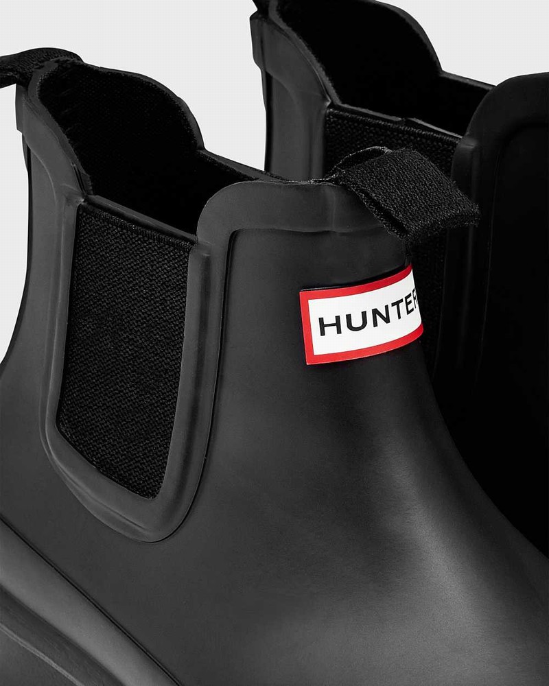 Botas Chelsea Hunter Original Big Criança Pretas | 250715321