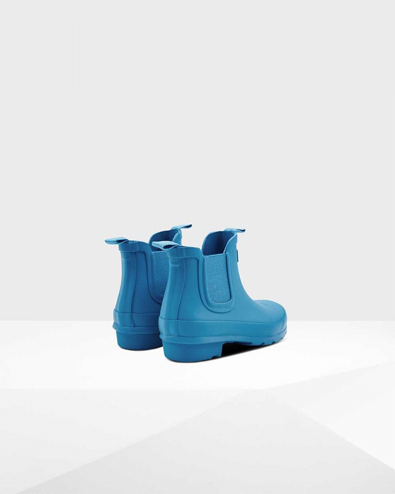 Botas Chelsea Hunter Original Big Criança Azuis | 144293630