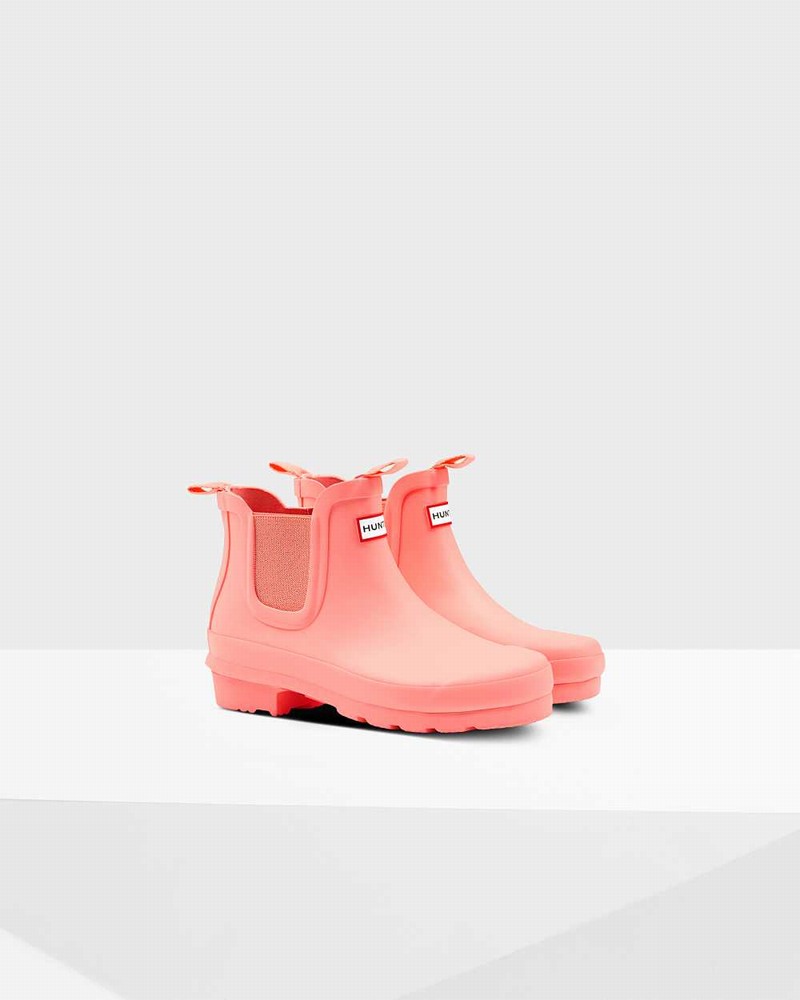 Botas Chelsea Hunter Original Big Criança Rosa | 794793064