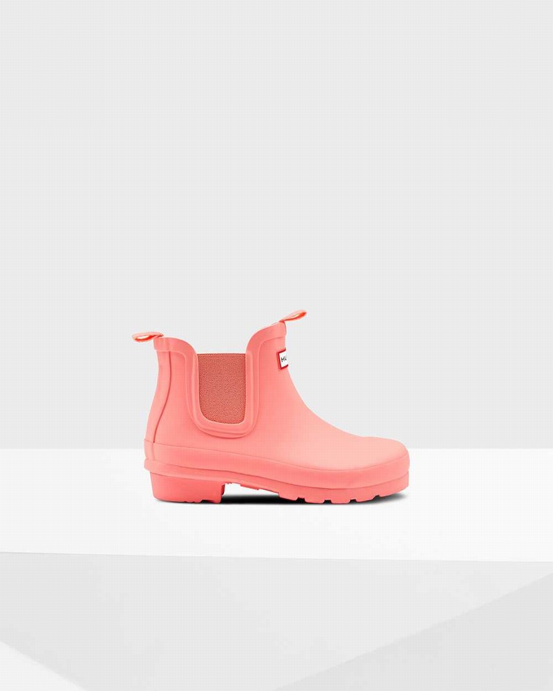 Botas Chelsea Hunter Original Big Criança Rosa | 794793064