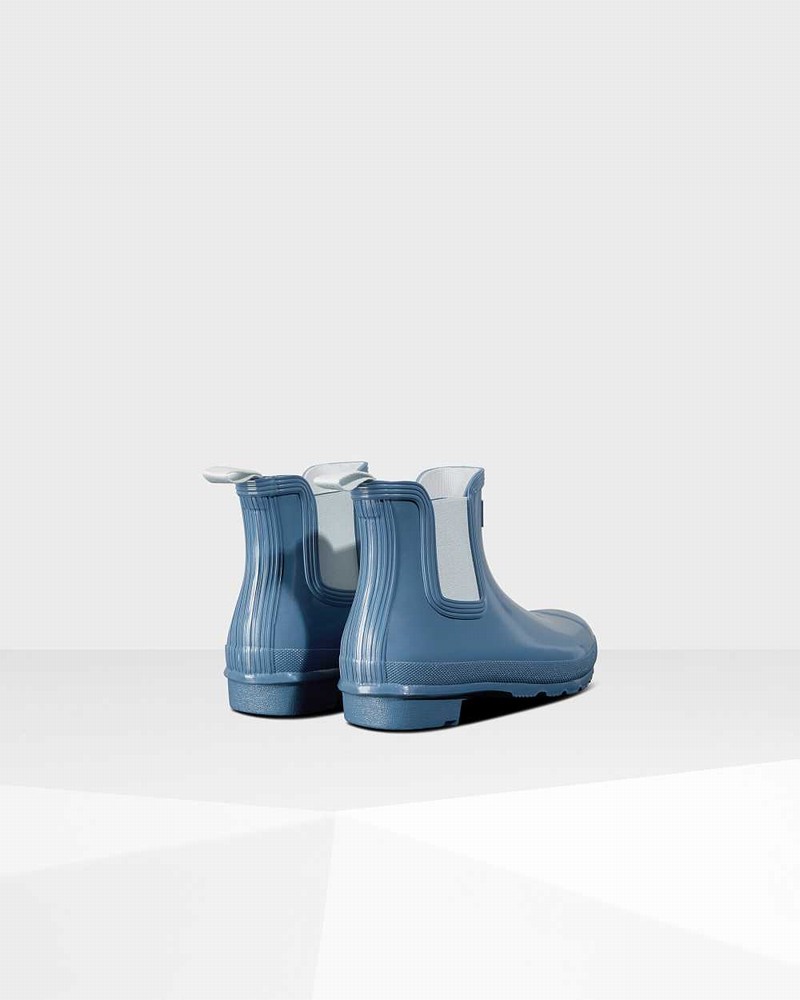 Botas Chelsea Hunter Original Feminino Azuis | 396656161