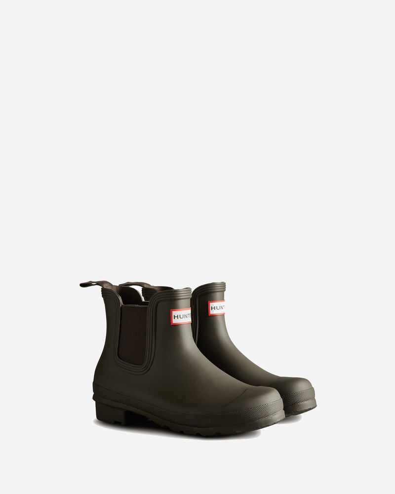 Botas Chelsea Hunter Original Feminino Chocolate | 706893346