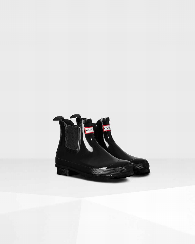 Botas Chelsea Hunter Original Feminino Pretas | 462012785