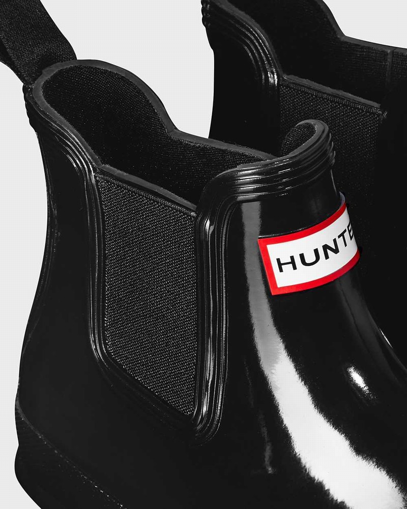 Botas Chelsea Hunter Original Feminino Pretas | 462012785