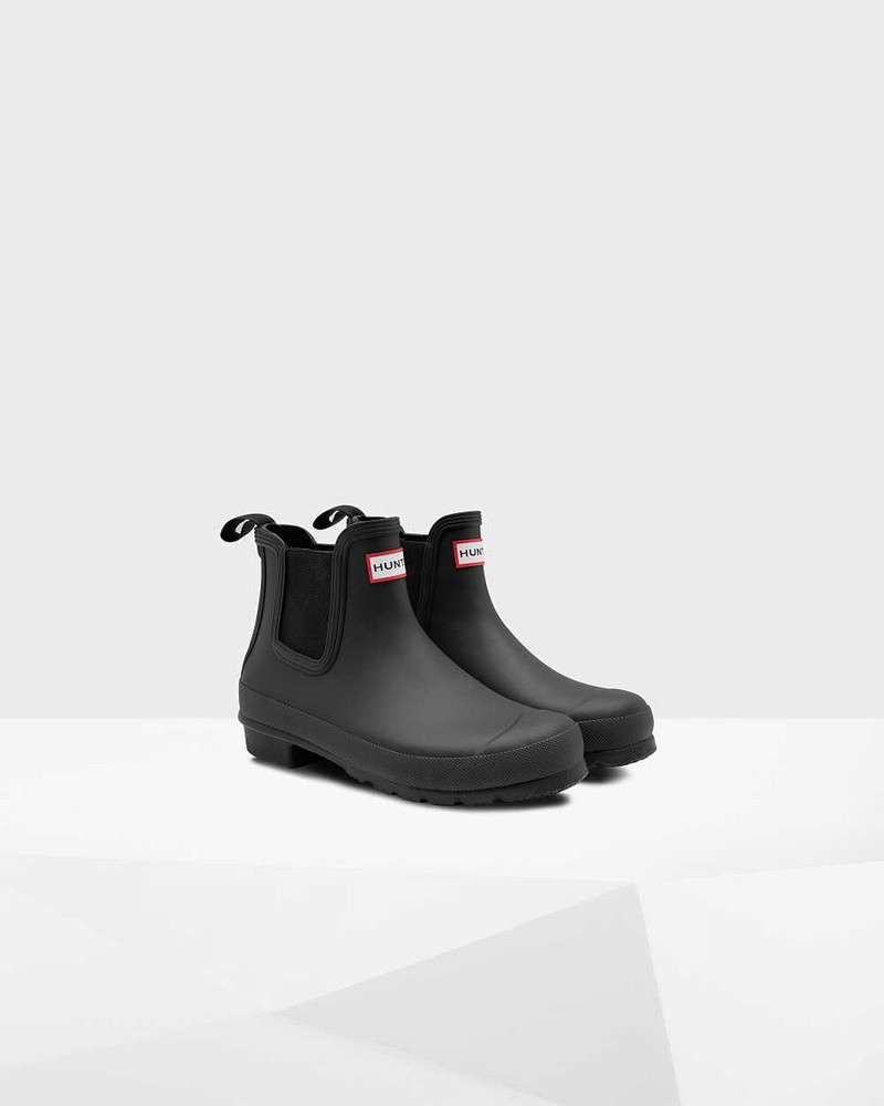 Botas Chelsea Hunter Original Feminino Pretas | 314630272