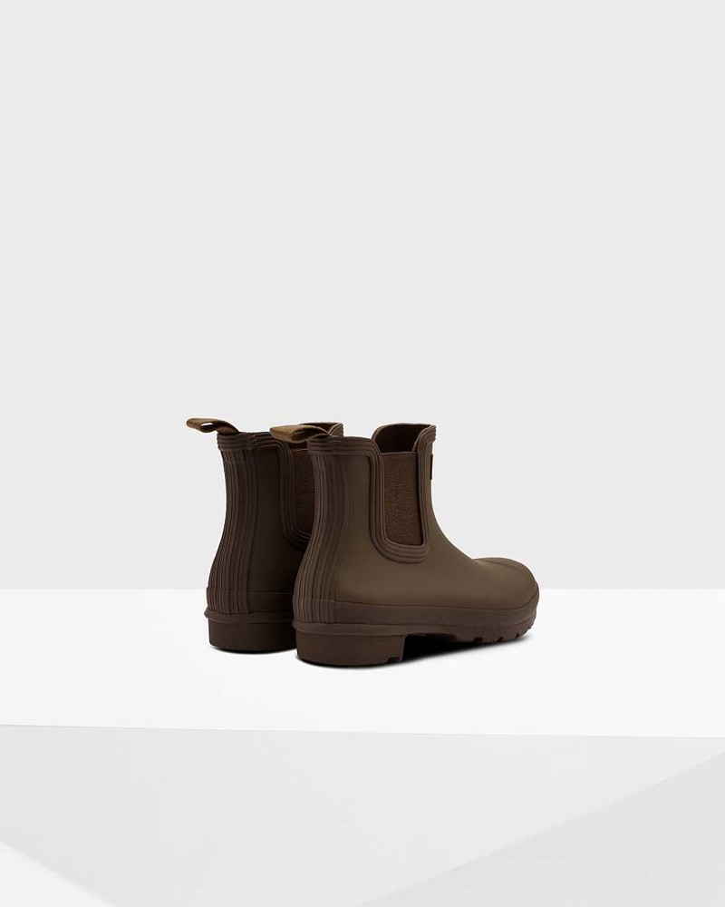 Botas Chelsea Hunter Original Feminino Verde Oliva | 47778948
